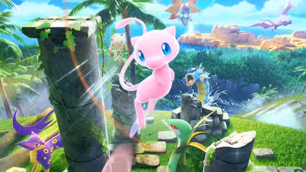 Arte de Mew do Pokémon Trading Card Game
