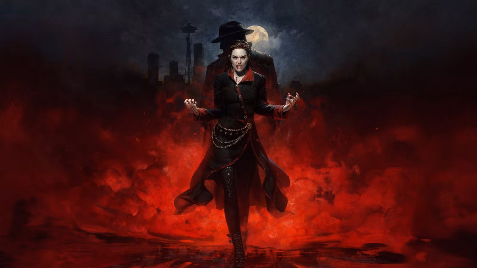 Arte chave para Vampire: The Masquerade – Bloodlines 2