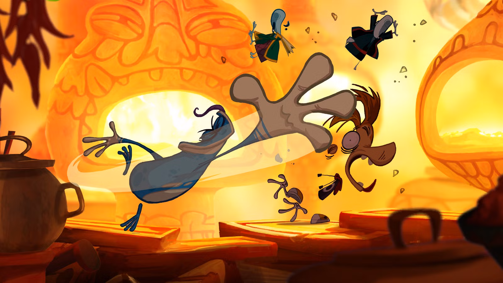 Captura de tela de Rayman Origens