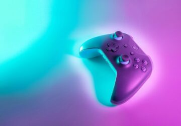 red xbox one game controller