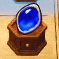 Uma imagem de As Aventuras de Elliot mostrando o Distintivo de Cristal