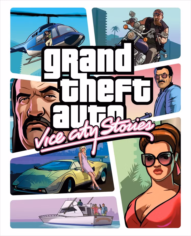 Arte da capa de Vice City Stories