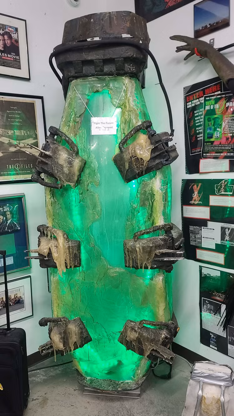 Cápsula do museu dos arquivos X