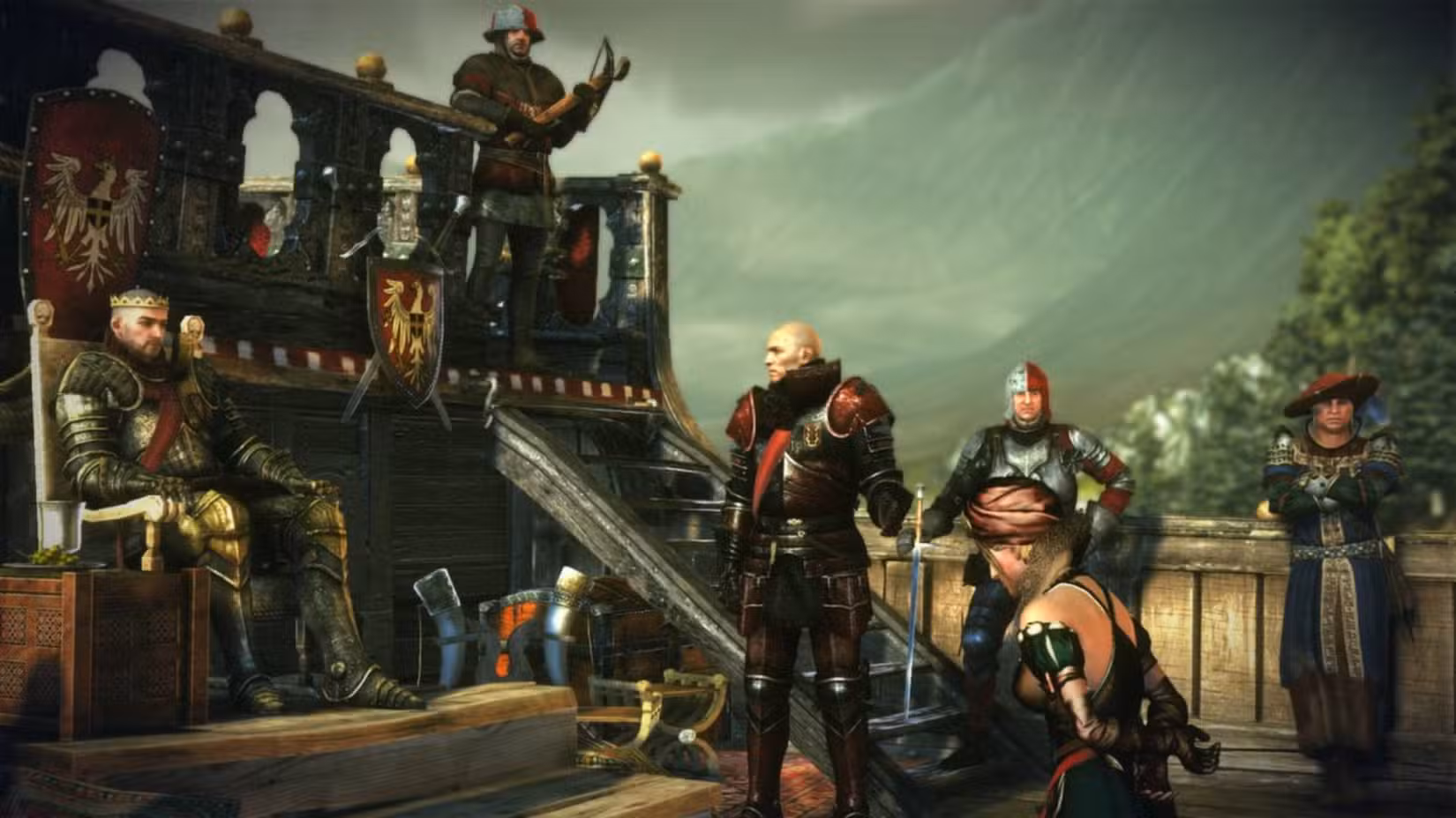 Rei Radovid em The Witcher 2.