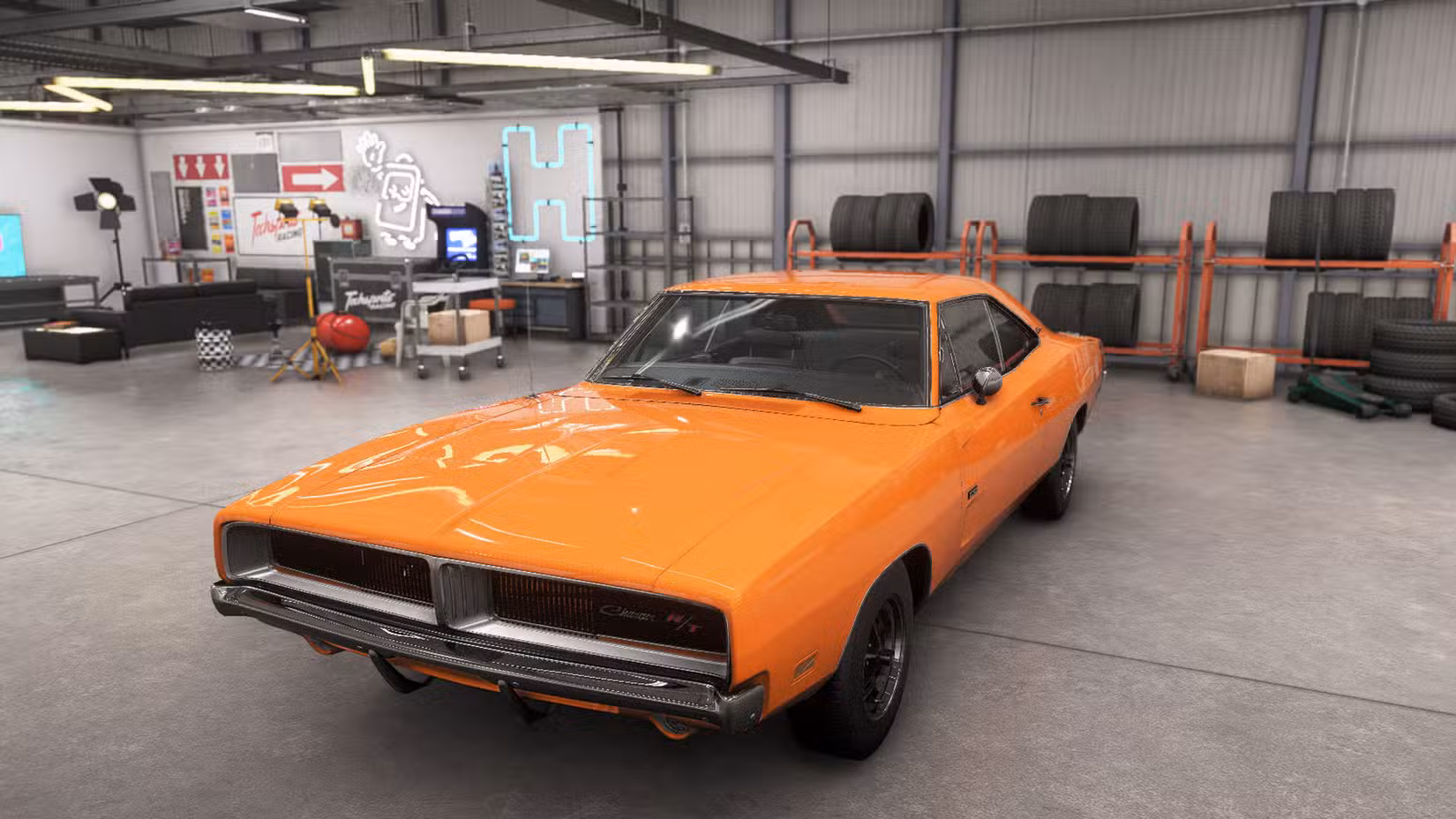 Uma captura de tela do Forza Horizon 6 mostrando o Charger R/T