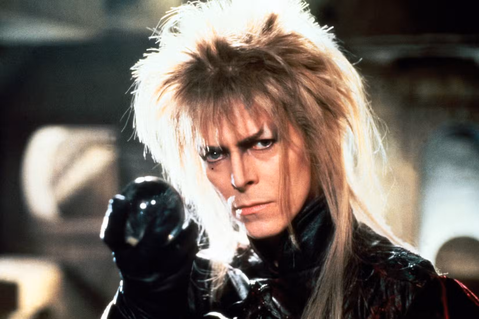 David Bowie como o Rei Duende Jareth em Labirinto