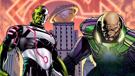 Brainiac e Lex Luthor DC Comics