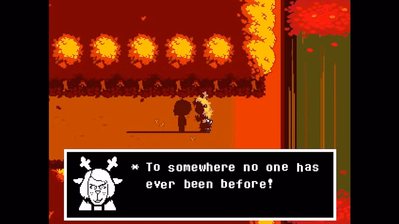 Rota estranha de Deltarune Ch 5
