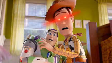 Woody Toy Story 5 Olhos Laser