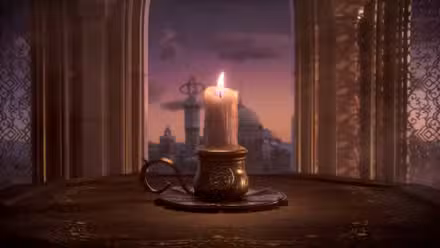 Uma vela do trailer do remake de Prince of Persia: Sands of Time.