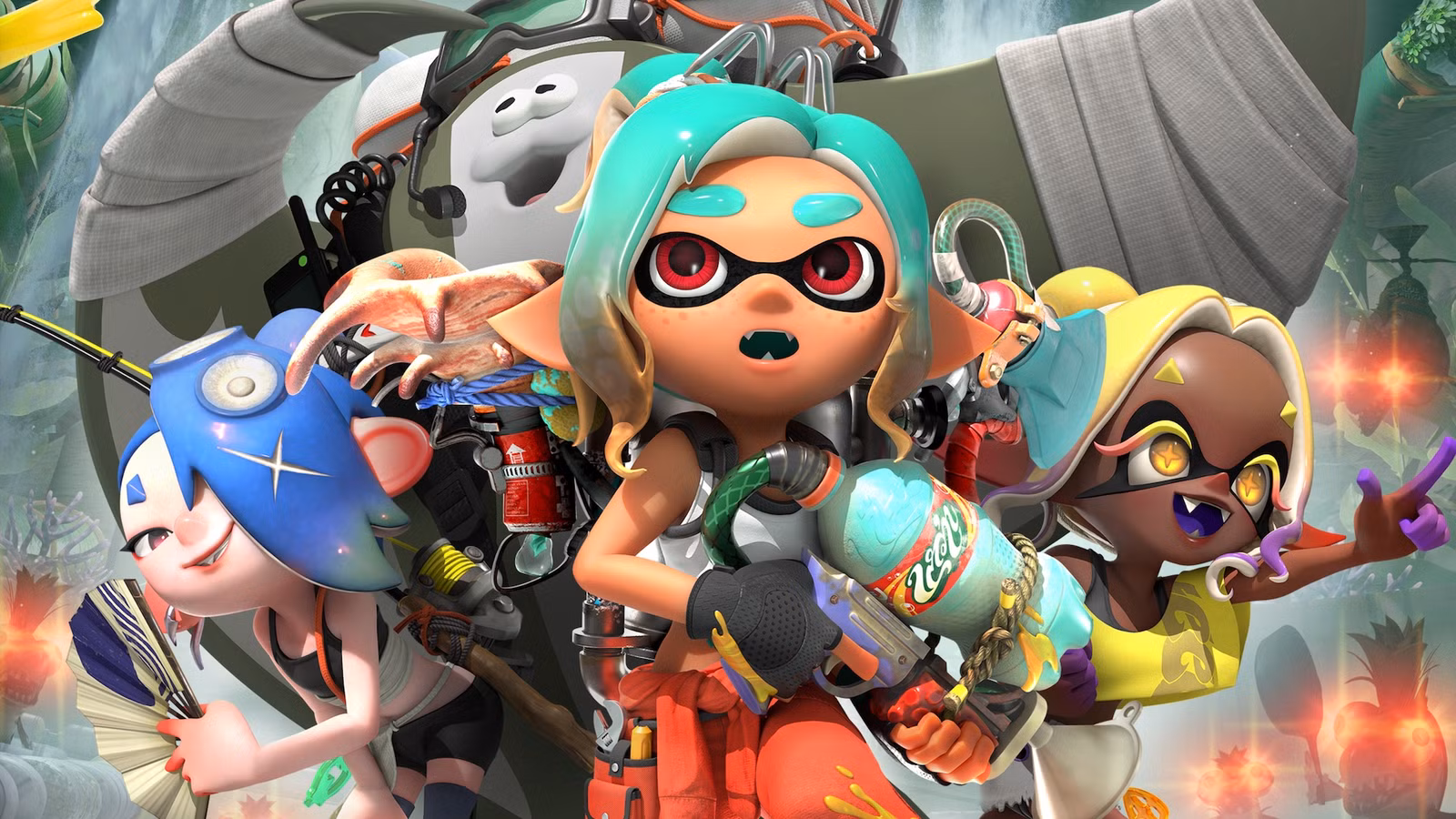 Arte dos Raiders Splatoon