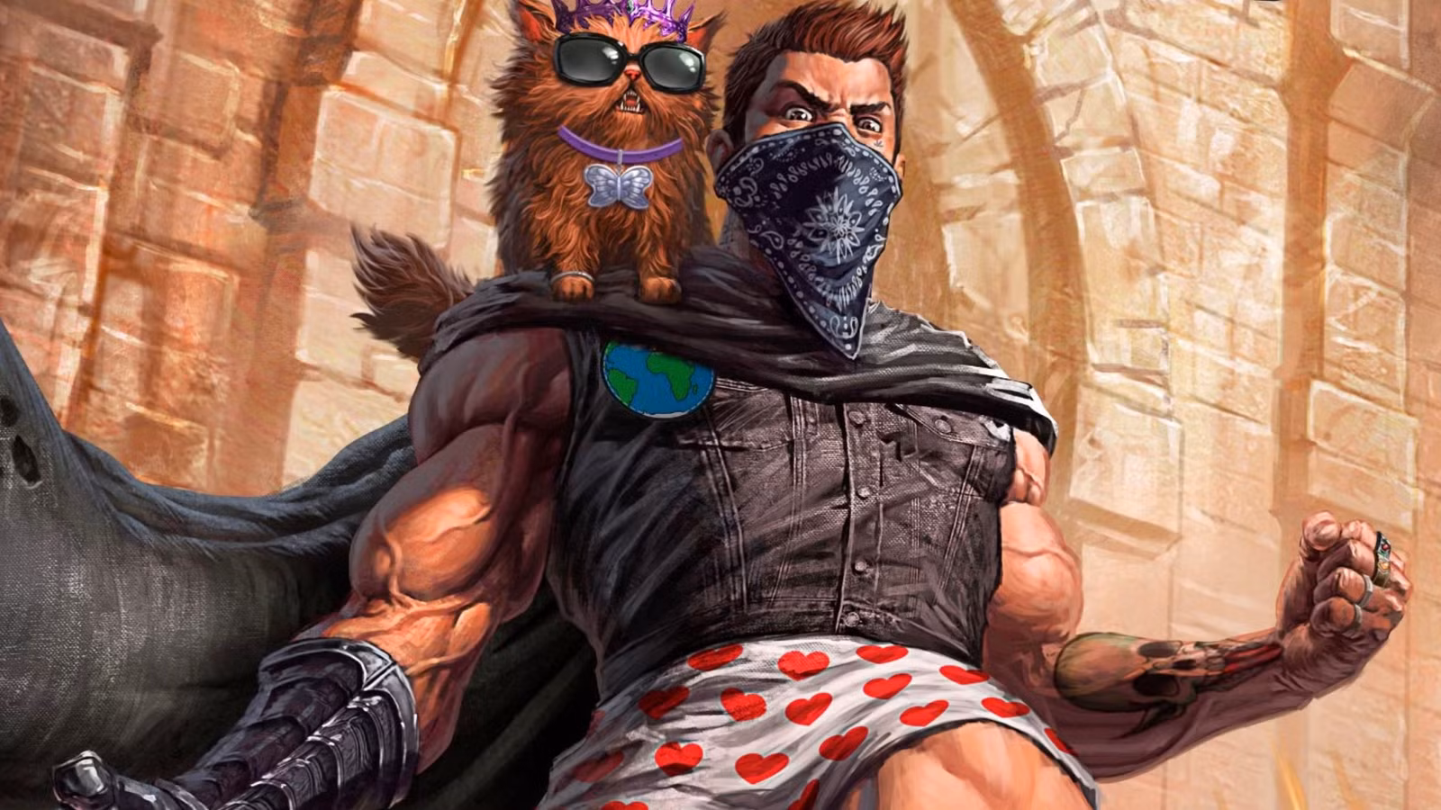 Arte principal do jogo de tabuleiro Dungeon Crawler Carl 