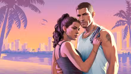 Arte de Jason e Lucia de Grand Theft Auto 6