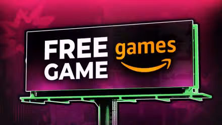 Banner de venda de jogos grátis - Amazon Games