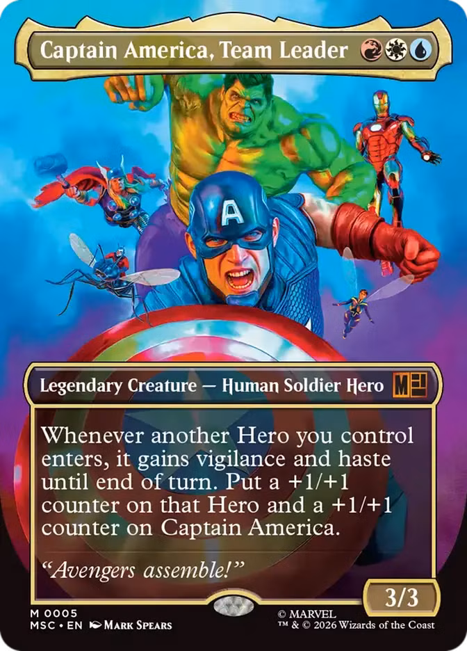 Capitão América, Líder de Equipe