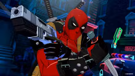 Deadpool em Marvel Tokon: Fighting Souls