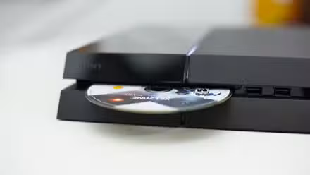 PS4 com disco