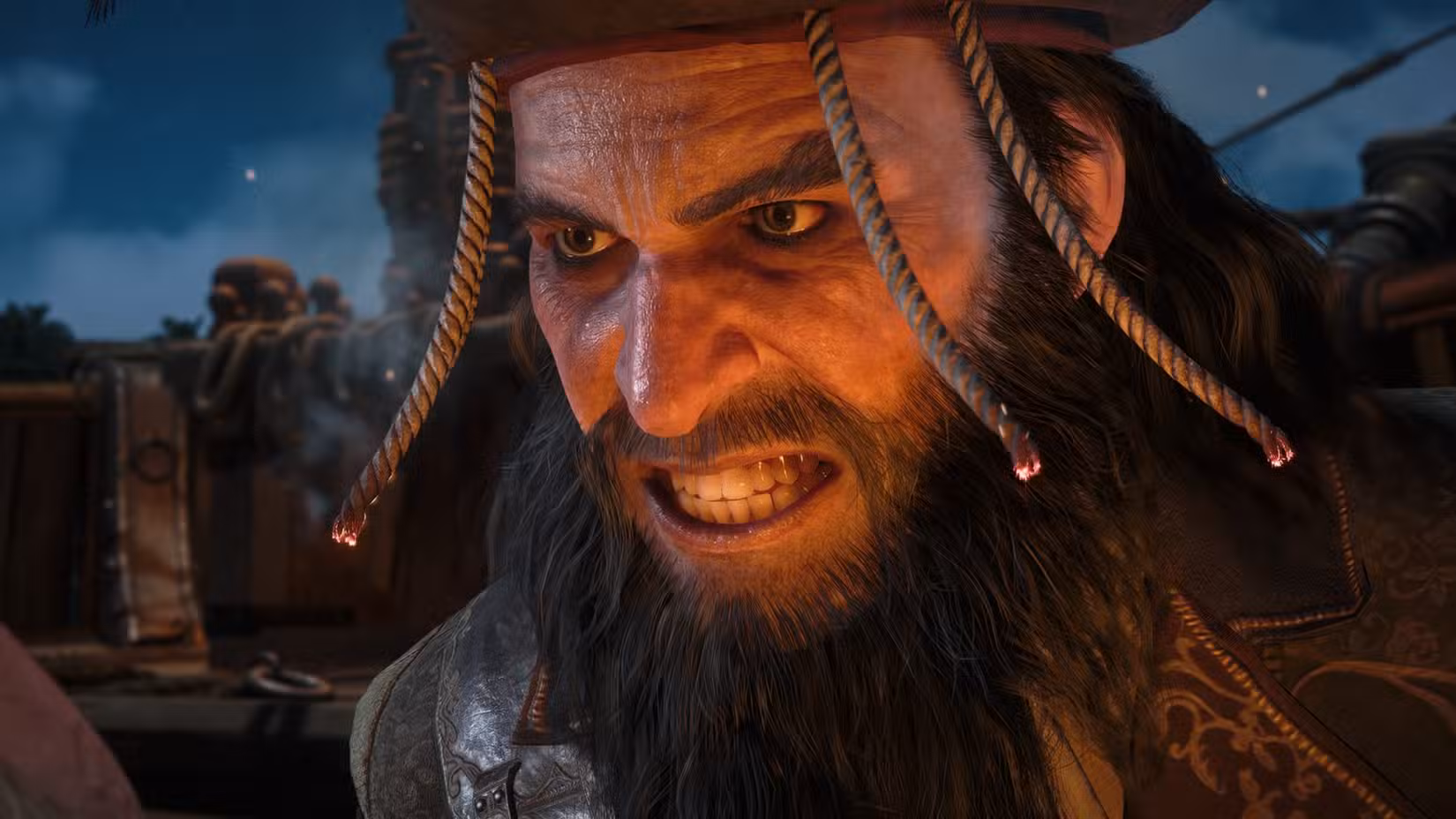 Barba Negra em Assassin's Creed Black Flag ressincronizado