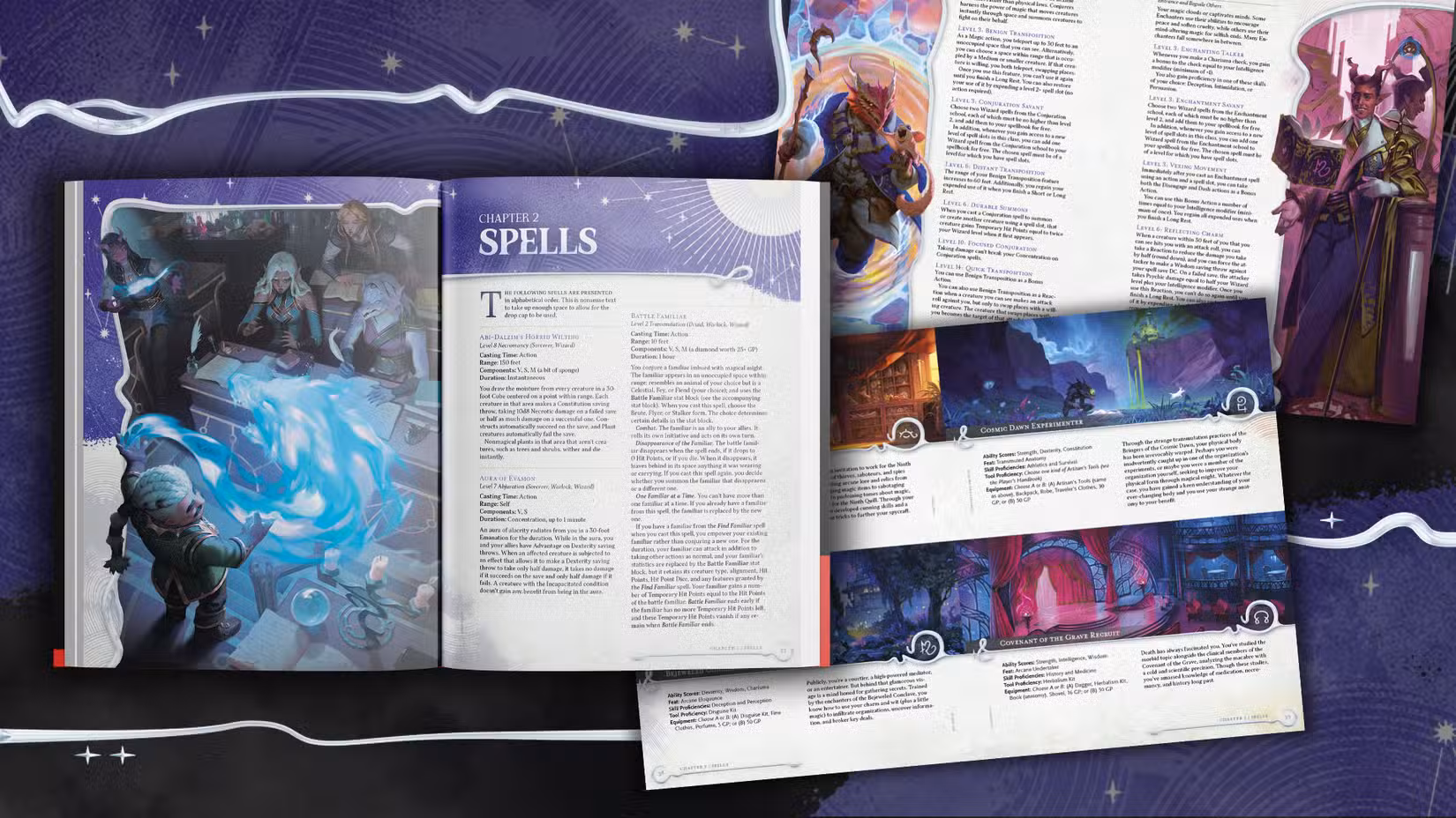 Página aberta do Arcana Unleashed