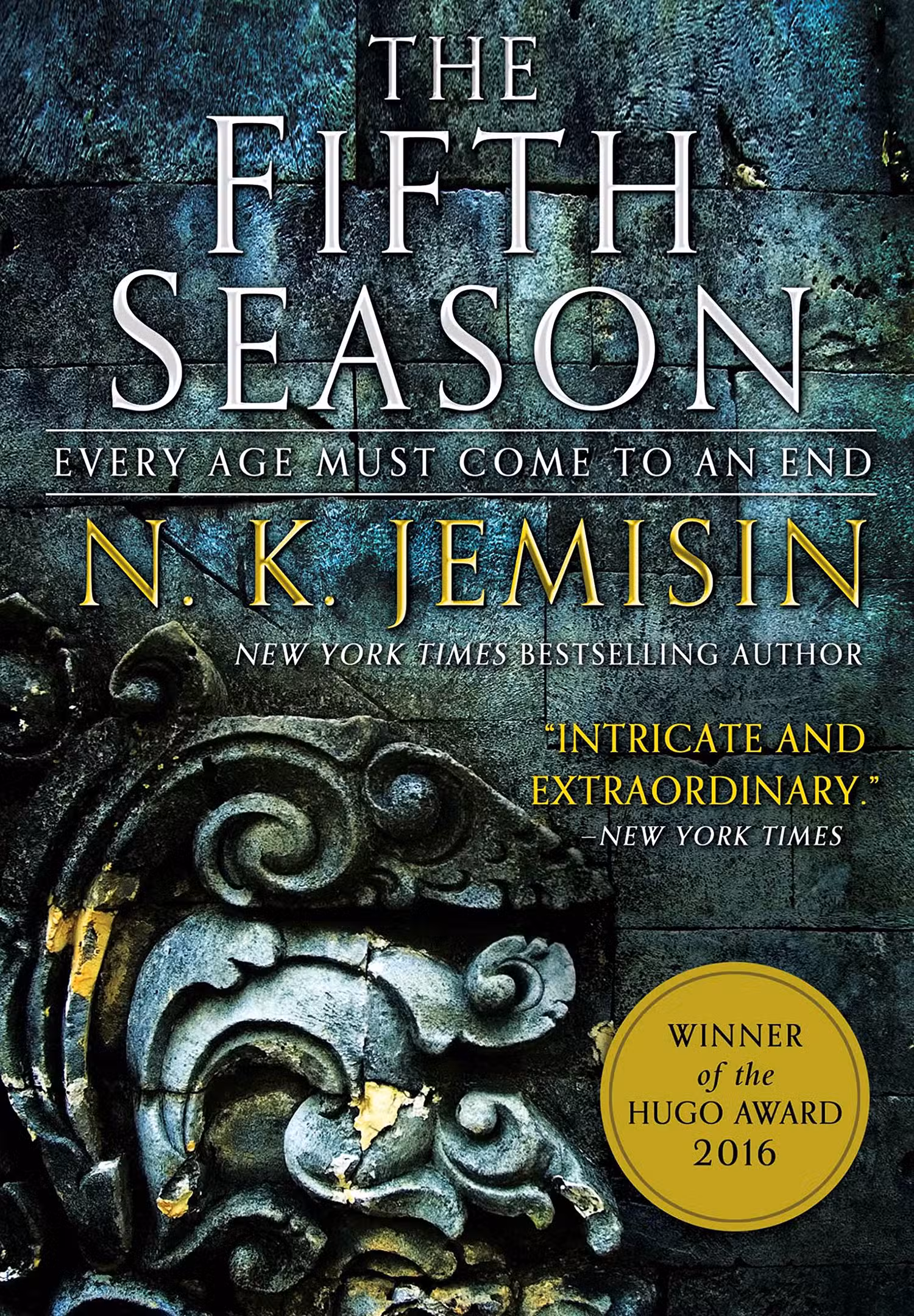 Capa da Quinta Temporada de NK Jemisin