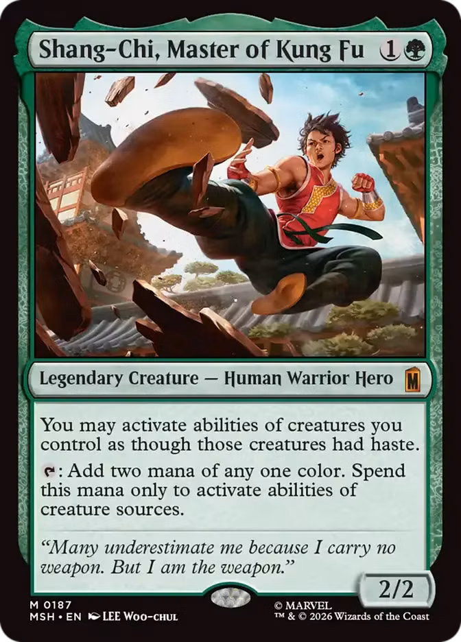 Shang-Chi, Mestre do Kung-Fu