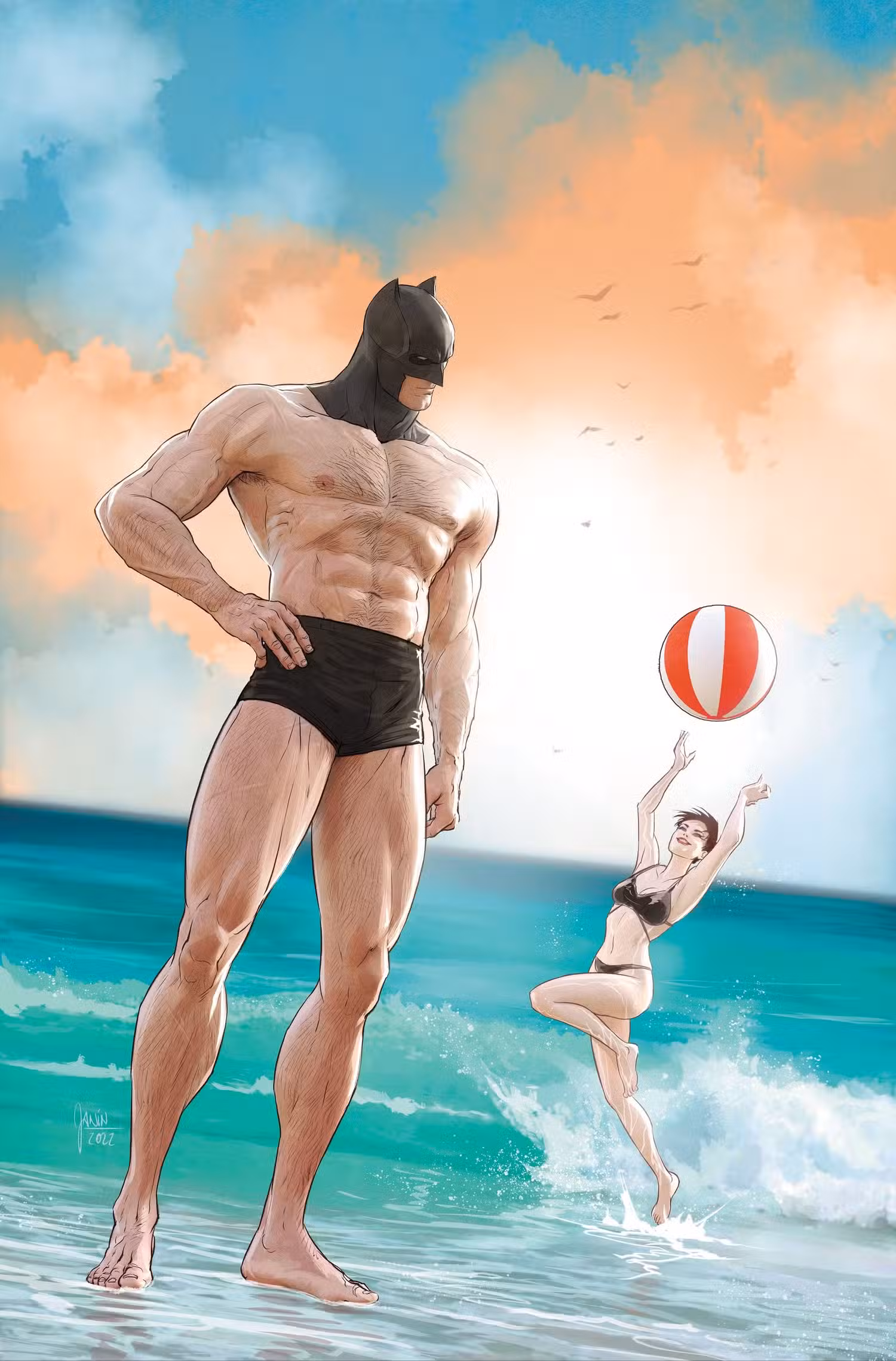 Capa do Batman 126 por Mikel Janín