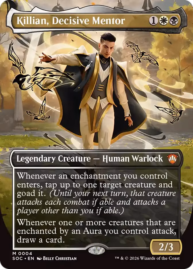 Killian, Mentor Decisivo