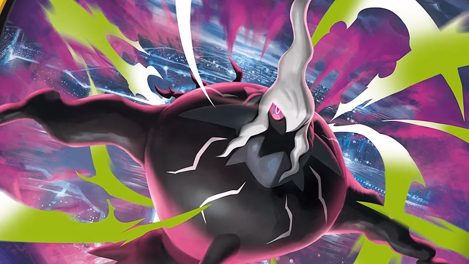 Arte de Darkrai da expansão Pokémon TCG Pitch Black