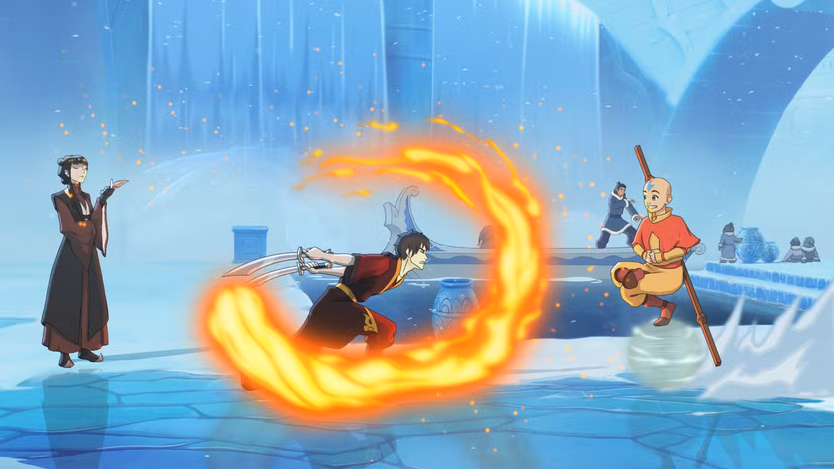 Captura de tela do Avatar Legends The Fighting Game Steam