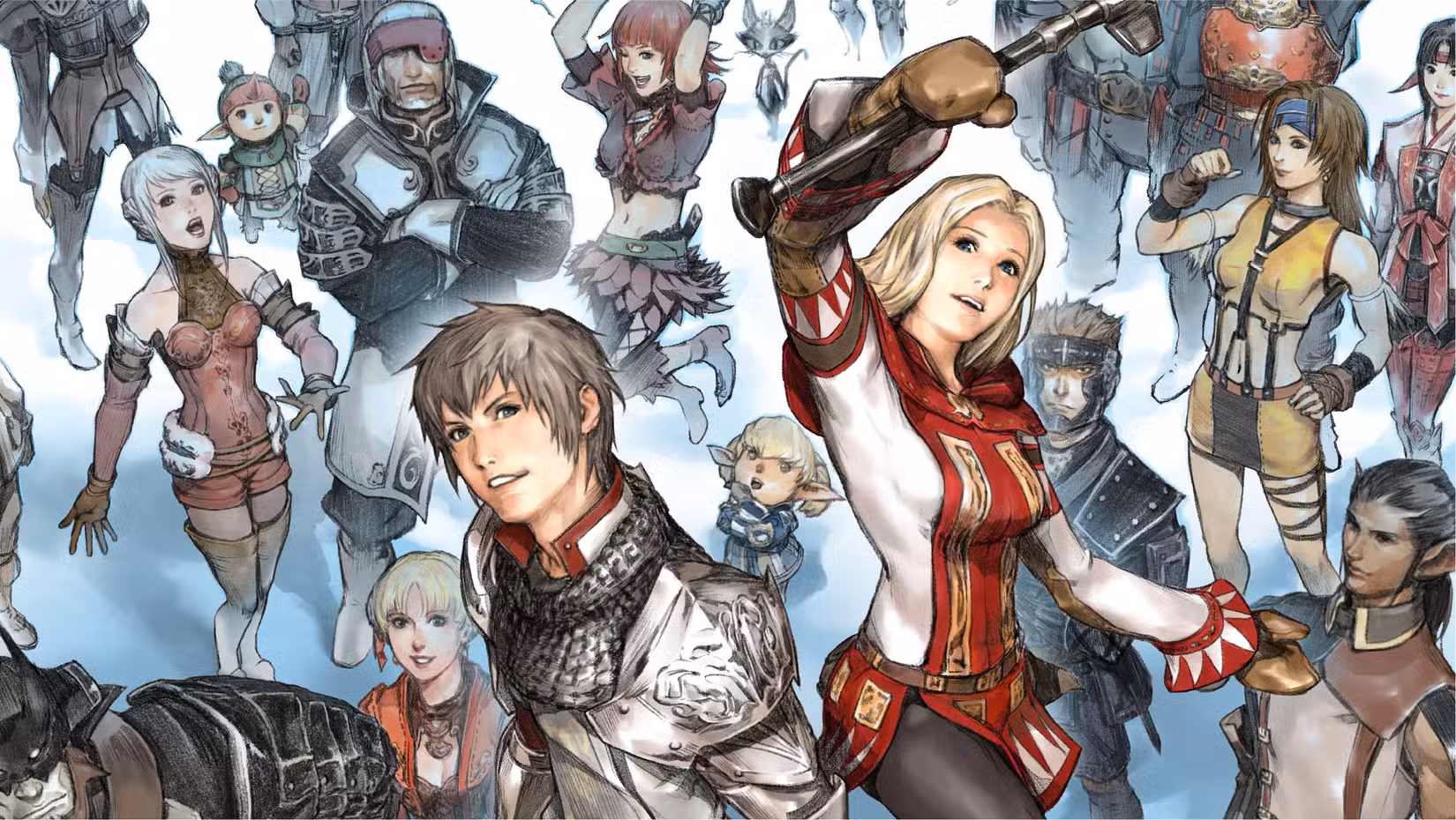 Arte principal de Final Fantasy 11