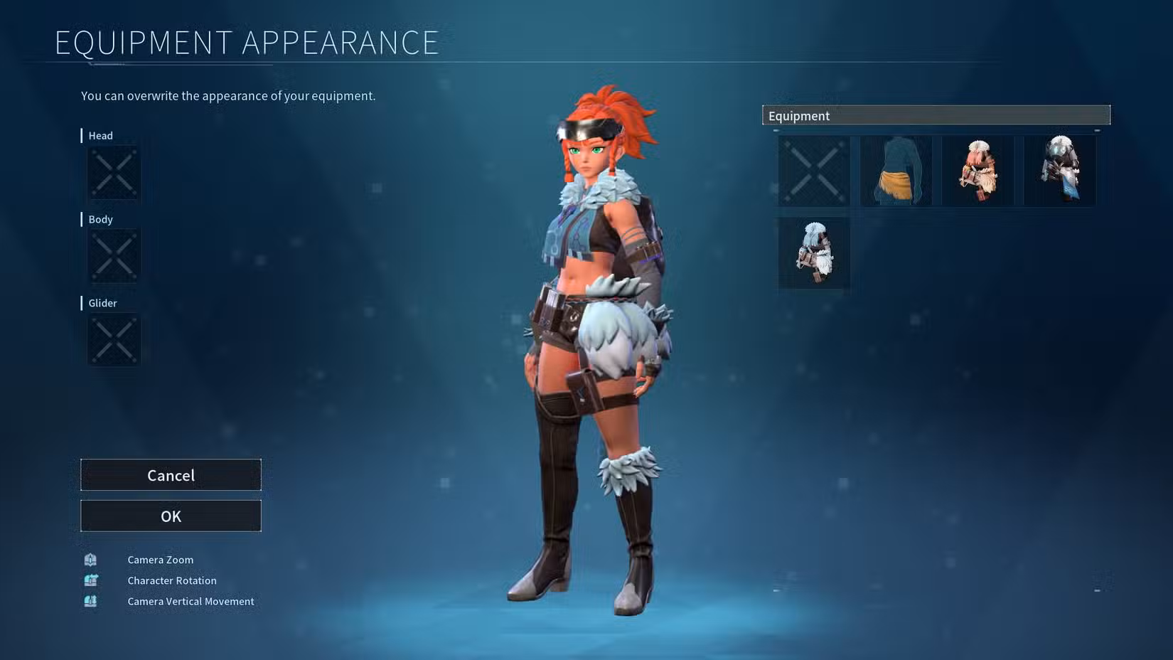 Como personalizar a aparência da armadura com o sistema transmog da Palworld