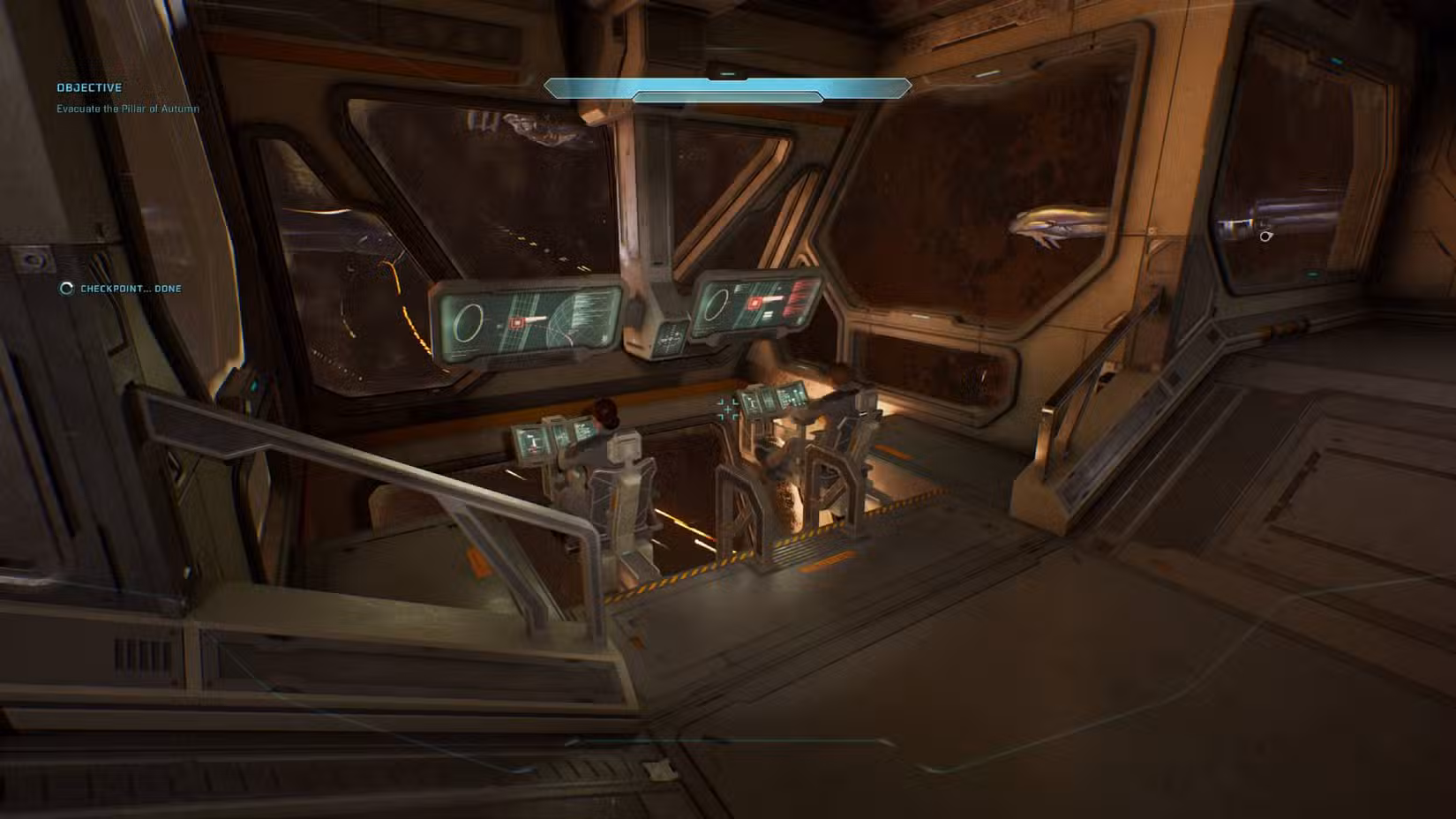 A área que o jogador precisa ir para encontrar a caveira Perspectiva em Halo: Campaign Evolved.