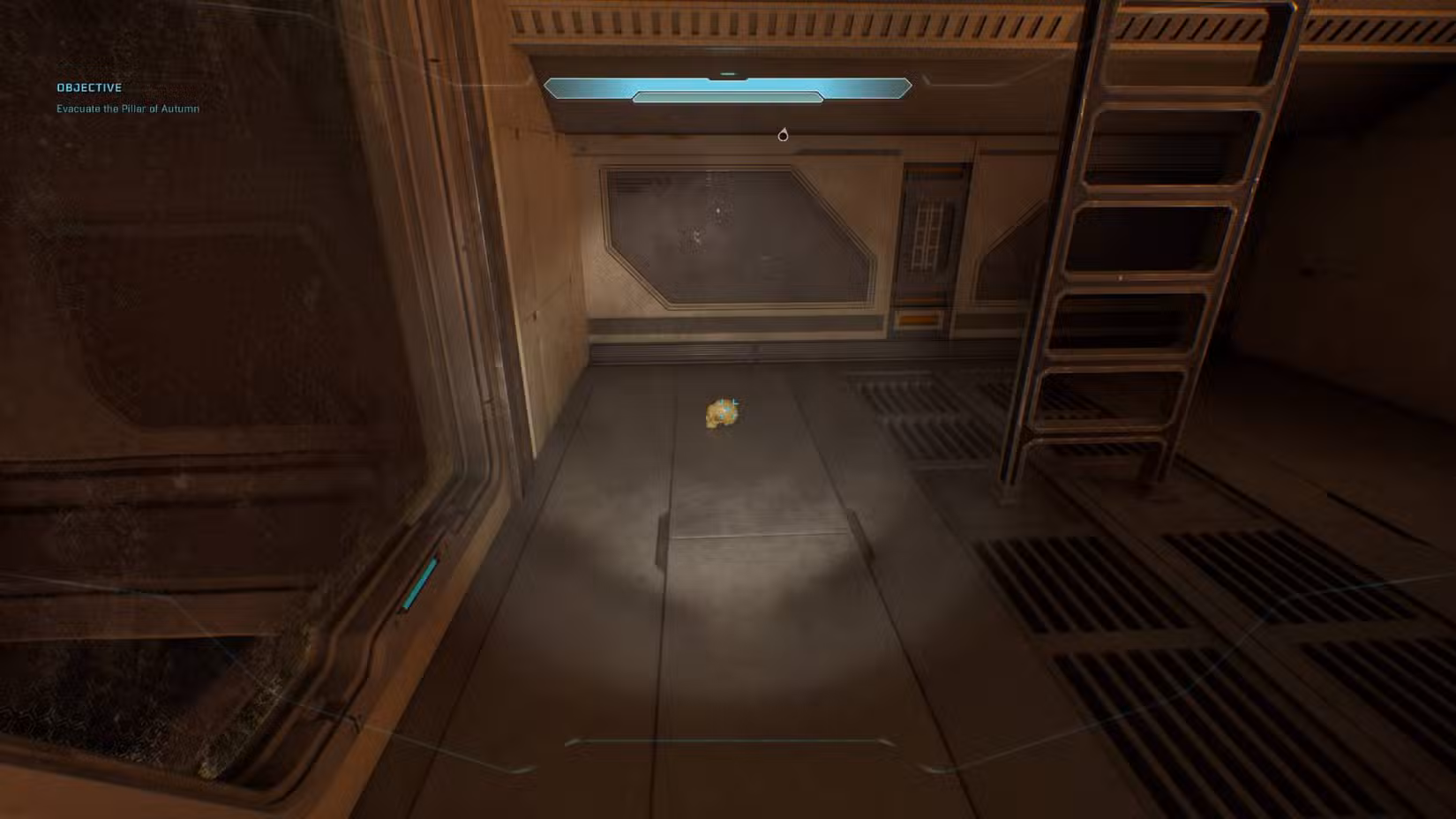 A caveira Perspectiva em Halo: Campaign Evolved.