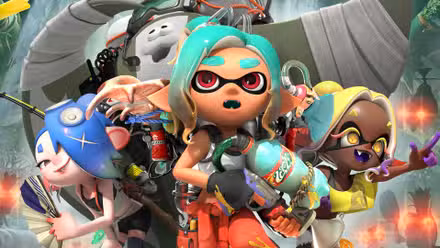 Arte dos Raiders Splatoon