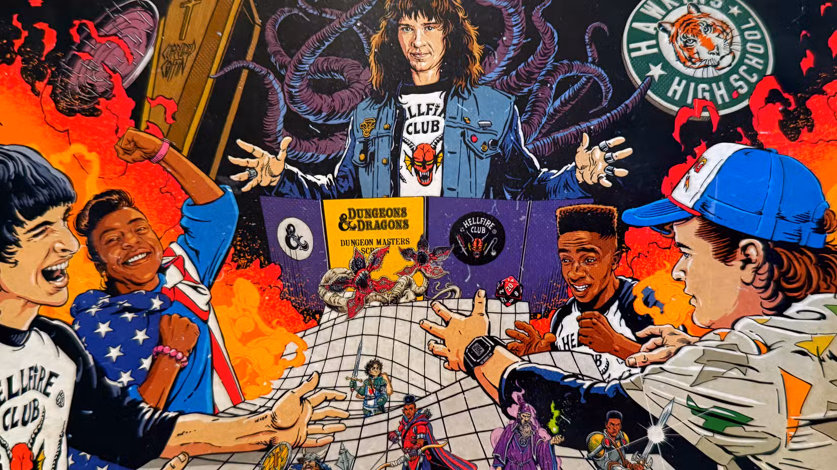Bem-vindo, arte da capa do Hellfire Club D&D Play Guide
