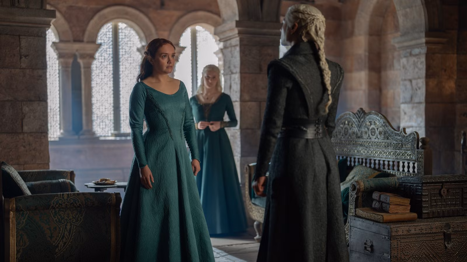 As estrelas de House of the Dragon explicam por que a reunião da terceira temporada é tão estressante de assistir
