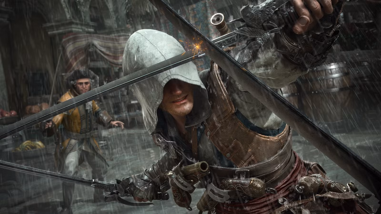 Assassin's Creed Black Flag Resynced apresenta a melhor arma da série, e não são duas Hidden Blades

