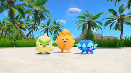 Iniciantes de Pokémon Winds e Waves