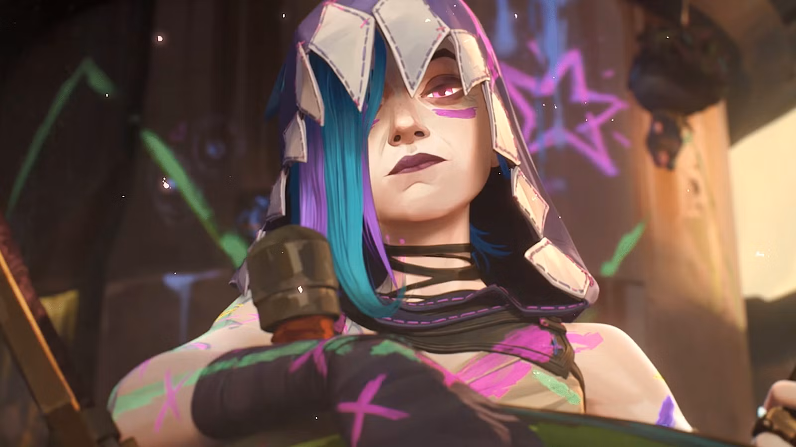 Jinx de Arcane retorna com um colecionável sofisticado que deve surpreender os fãs