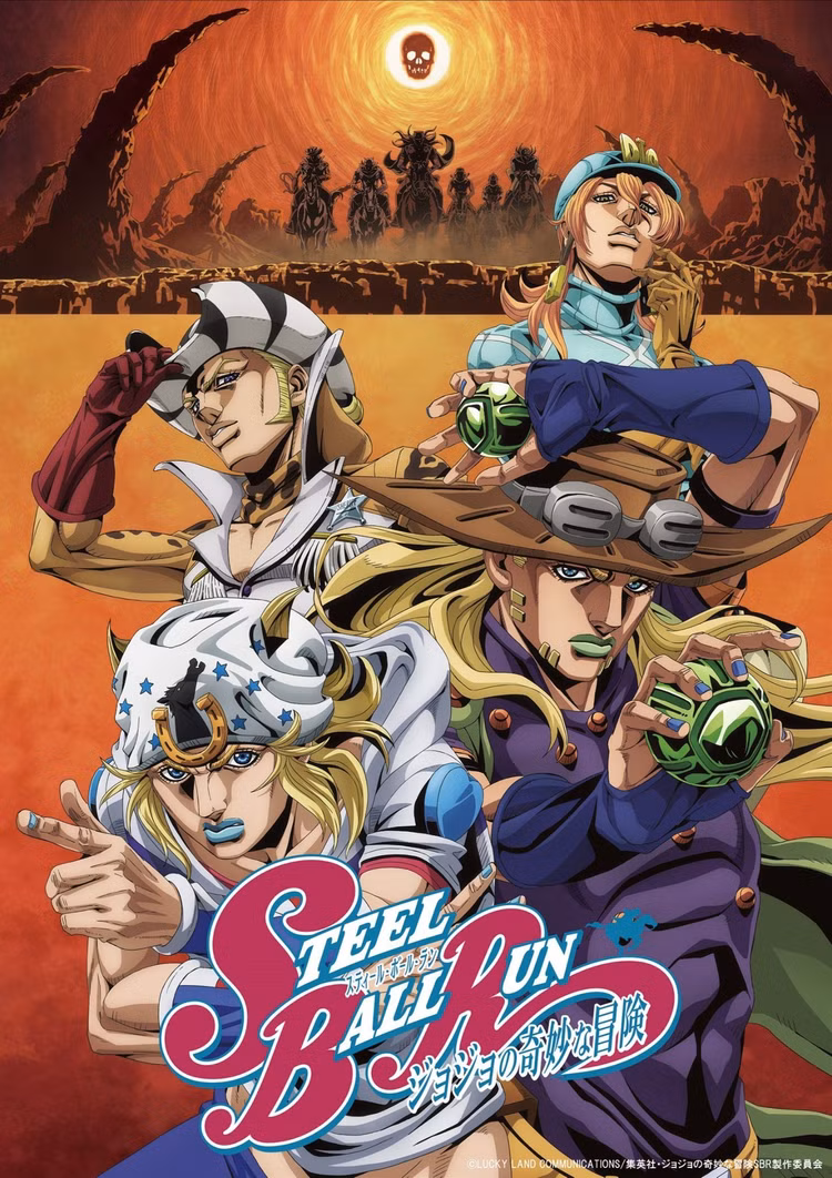 Jojo's Bizarre Adventure Steel Ball Run cartaz 2
