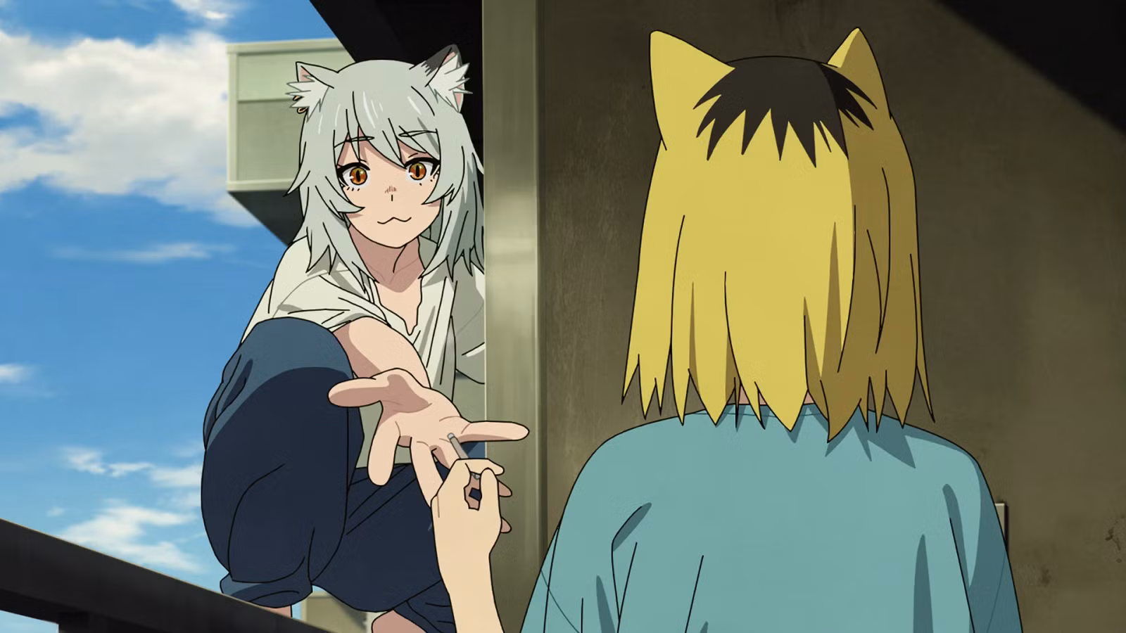 O anime Chainsmoker Cat captura como a pobreza mantém vivo o ciclo do vício