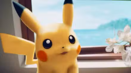 Anúncio de Pikachu no Pokémon Winds e Pokémon Waves