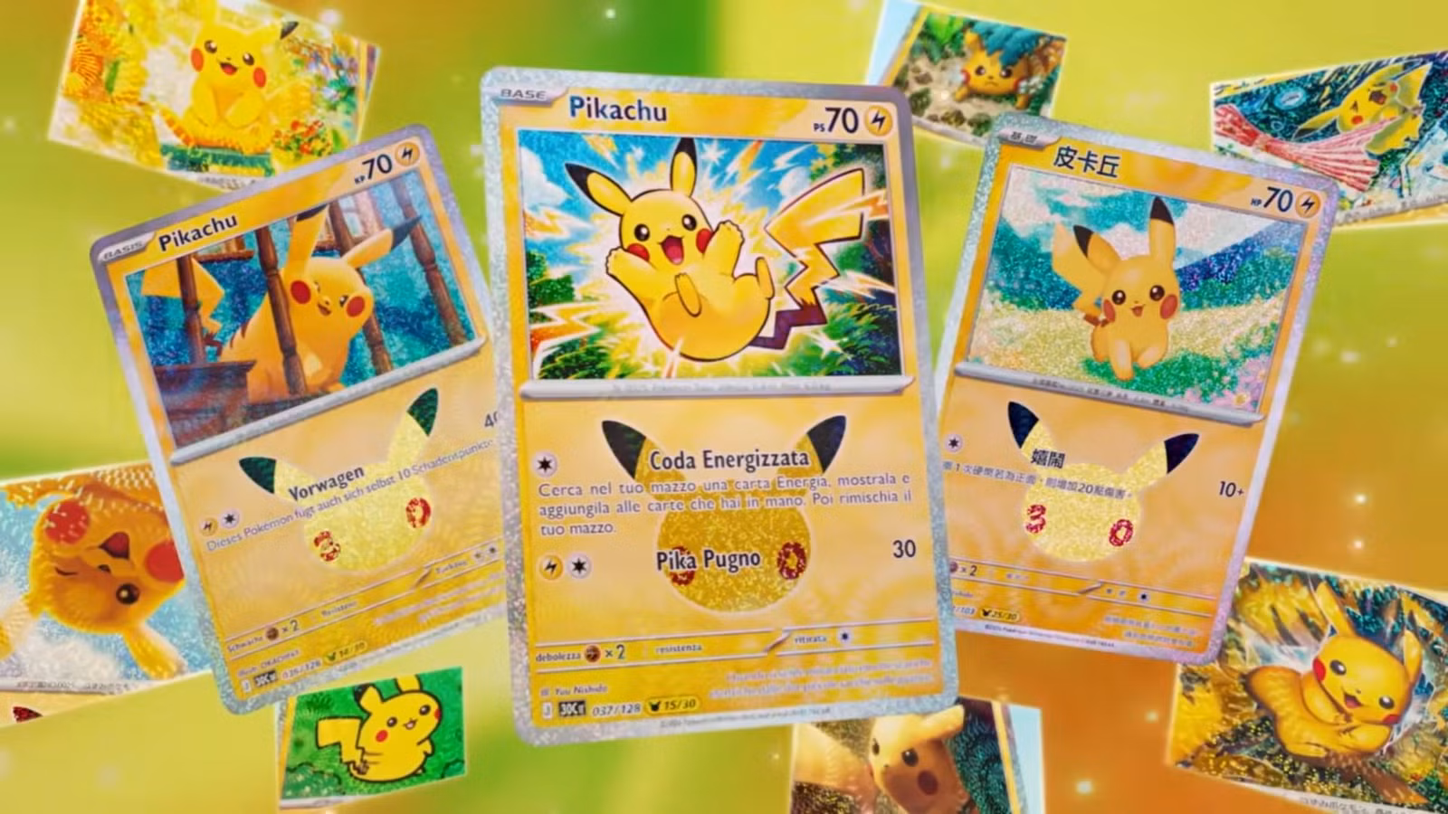 O vazamento do cartão do 30º aniversário do Pokémon mostra que o conjunto é tão bom que deve deixar você preocupado
