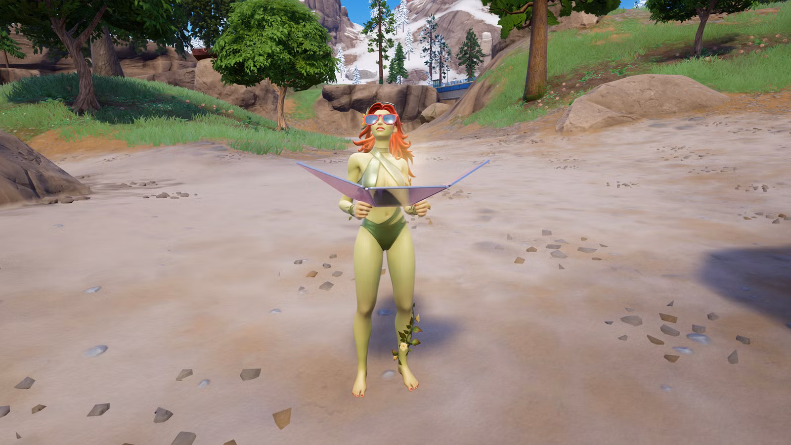 Onde encontrar Poison Ivy em Fortnite Capítulo 7 Temporada 3
