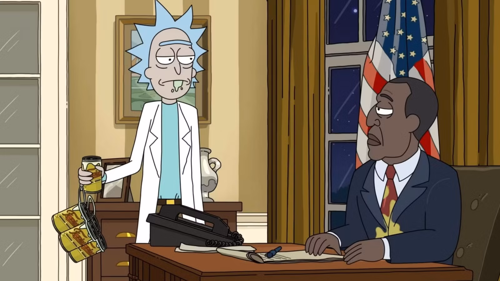 Presidente Curtis, spinoff de Rick e Morty, renovado para a segunda temporada antes da estreia
