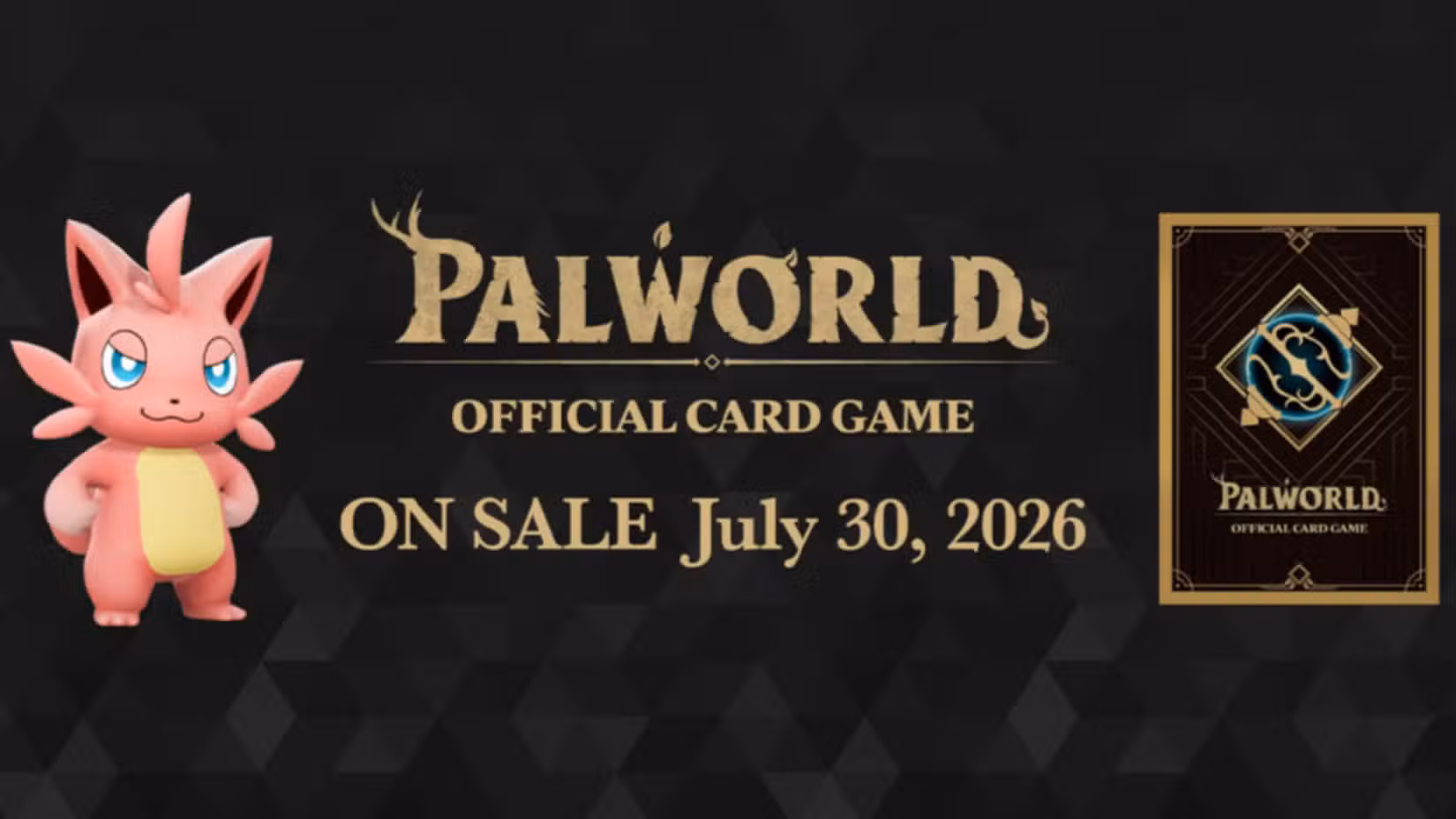 Detalhes oficiais do lançamento do jogo de cartas palworld.