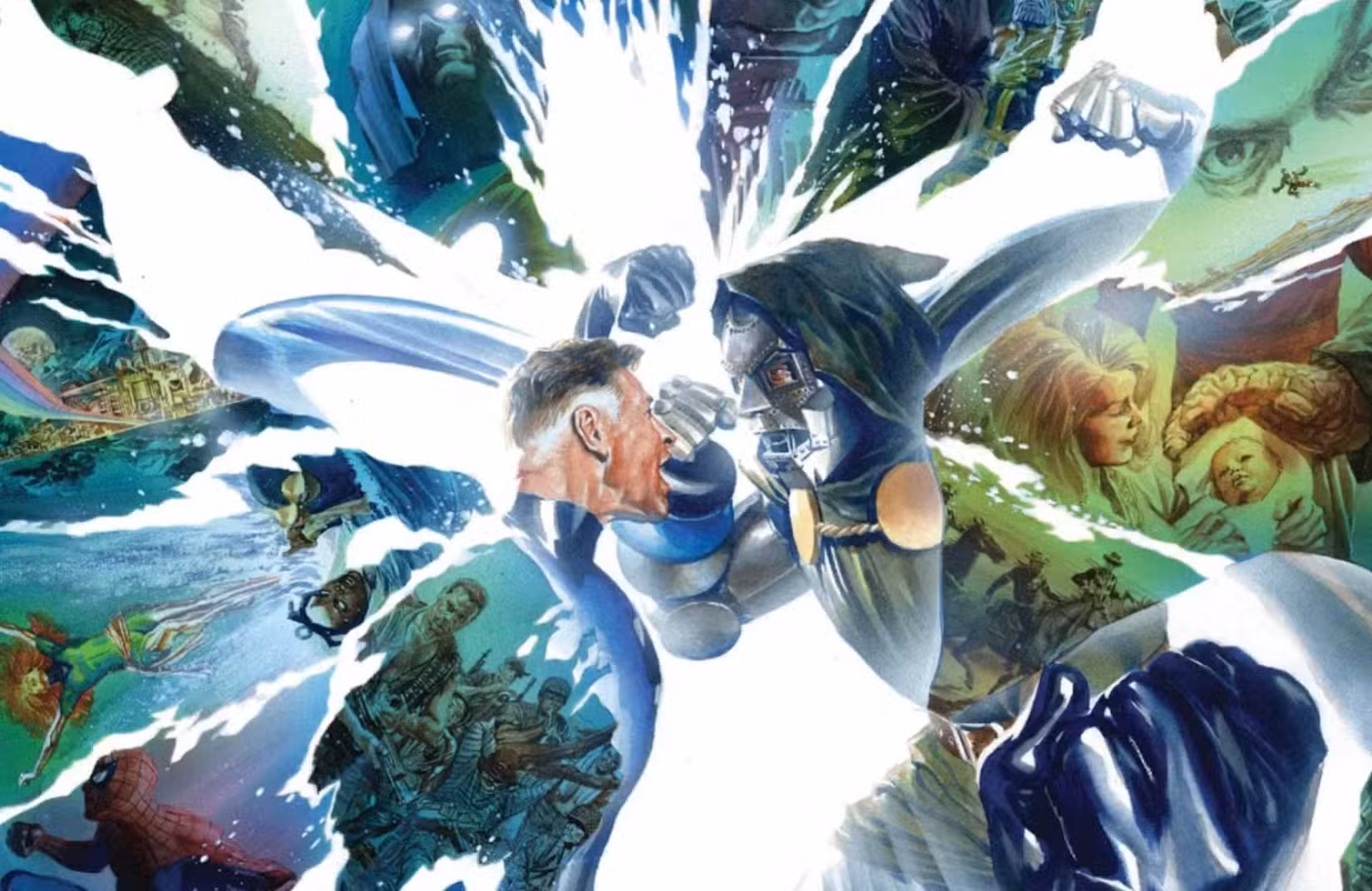 guerras secretas 2015 alex ross quadrinhos