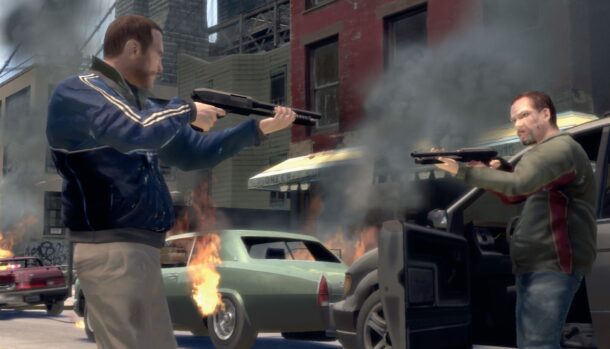 Antes do GTA Online, o multiplayer de GTA 4 já era uma bagunça gloriosa no mundo aberto