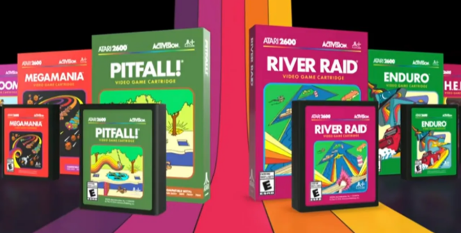 Atari e Activision se unem para relançar 39 clássicos do Atari 2600 em cartuchos físicos