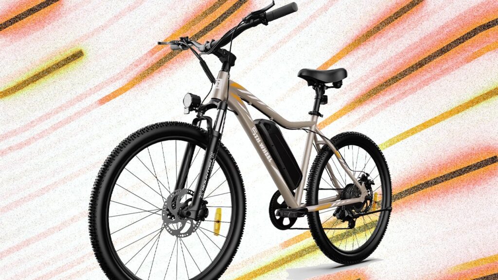 Bicicleta elétrica adulta com motor de 500W custa US$ 275 em promoção da AliExpress
